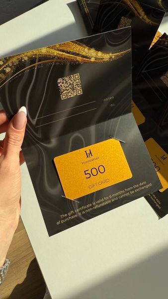 Сертифікат з пластиковою карткою &mdash; брендована поліграфічна продукція від BRAND FOR BRANDS. Доставка по Україні.